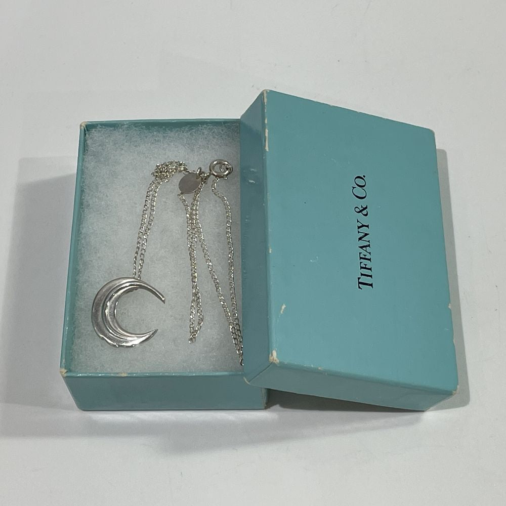 Tiffany and Co. Tiffany Love Moon and Star Charm Necklace in 18 Karat Rose  Gold For Sale at 1stDibs